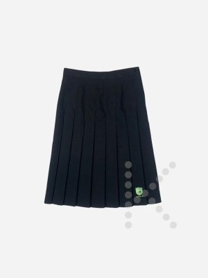 Stitched Down Pleated Skirt