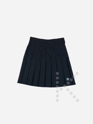 Stitched Down Pleated Skirt