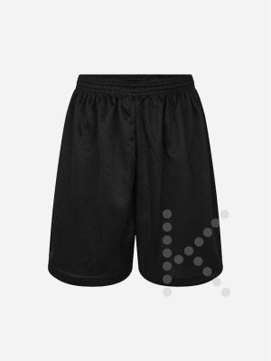 Mesh P.E. Shorts (Black)