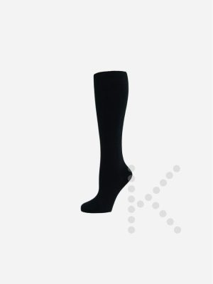 Knee High Socks (Black) - 2 Pack