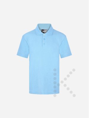 Polo Shirt (Sky Blue)