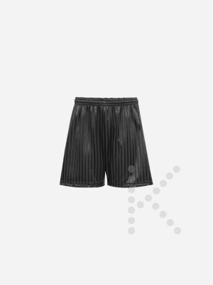 Shadow Stripe P.E. Shorts (Black)