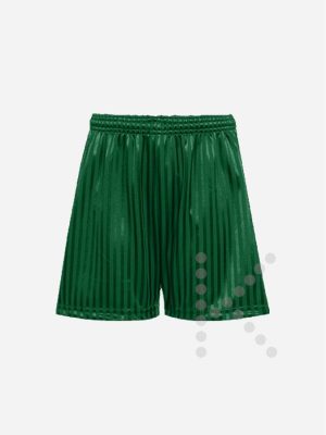 Shadow Stripe P.E. Shorts (Bottle Green)