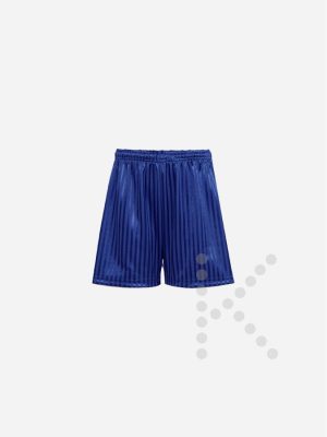 Shadow Stripe P.E. Shorts (Dark Royal Blue)