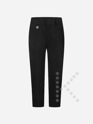 Junior Sturdy Fit Trouser (Black)