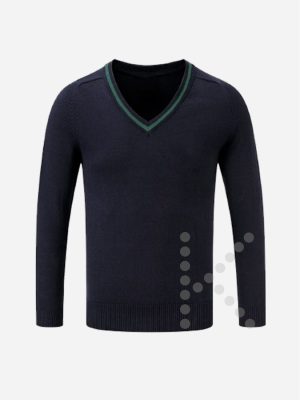 Jumper - Emerald Green Stripe