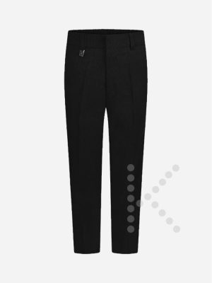 Standard Fit Trousers (Black)