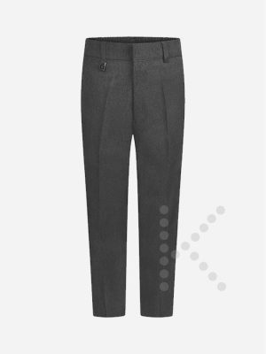 Standard Fit Trousers (Grey)