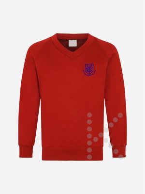V Neck Sweatshirt