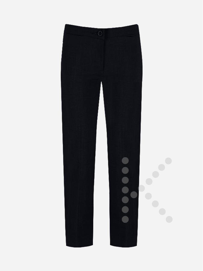Girls Style Slim Fit Trouser (Black)