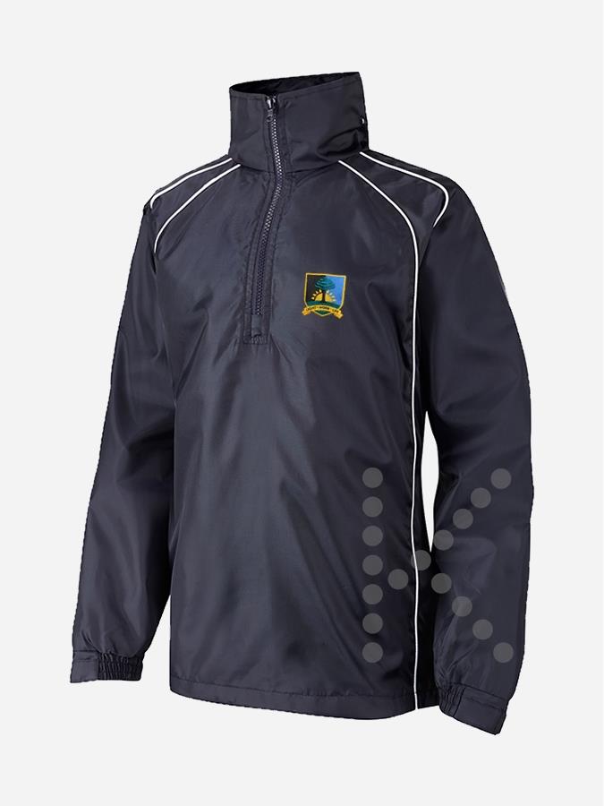 P.E. 1/4 Zip Rain Jacket
