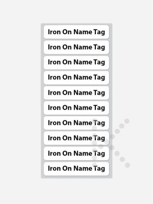 Iron On Name Tags