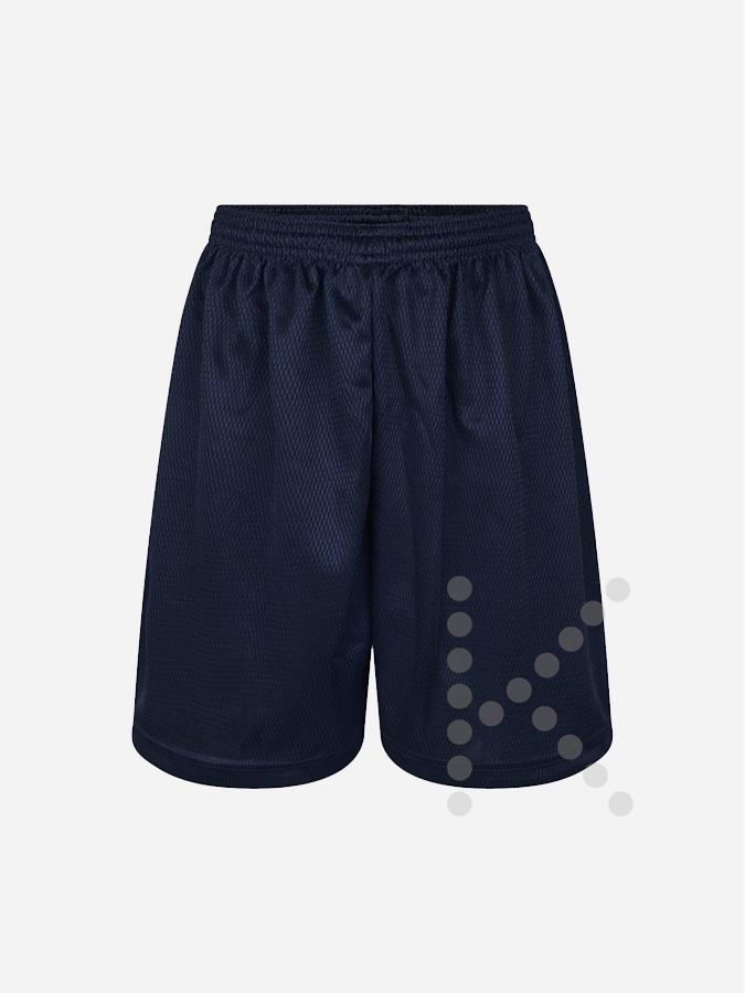 Mesh P.E Shorts (Navy)