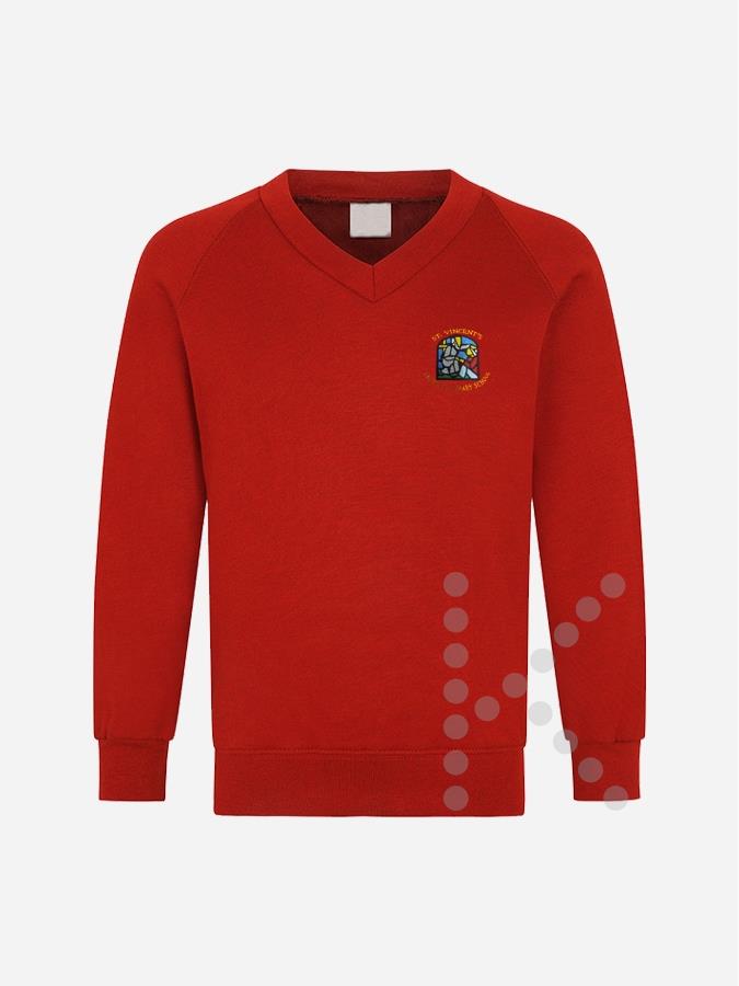 V Neck Sweatshirt