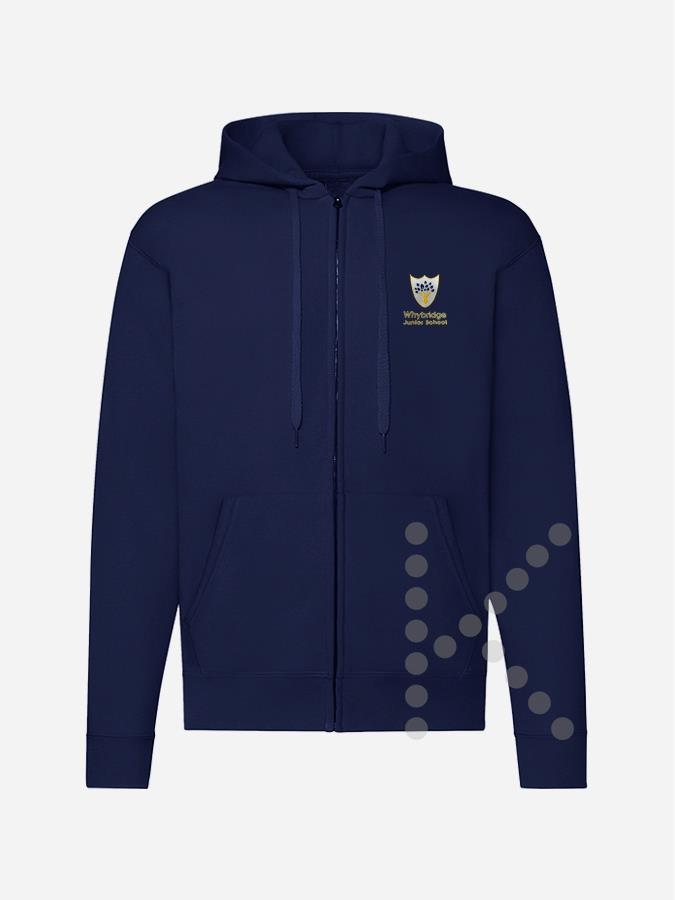 P.E. Zipped hoody