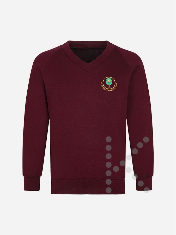 V Neck Sweatshirt